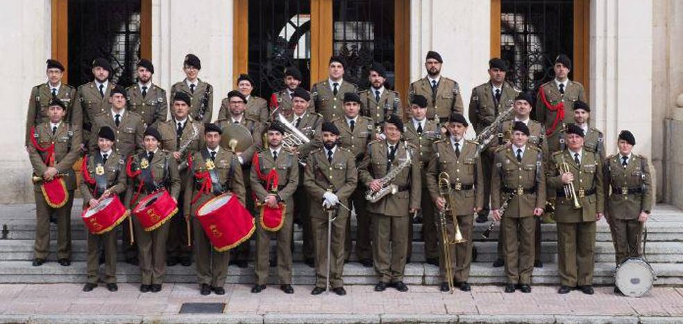 La Unidad de Música del cuartel San Marcial, de Burgos, actuará el sábado en Santo Domingo