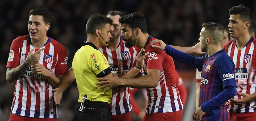 Ocho partidos de sanción a Diego Costa