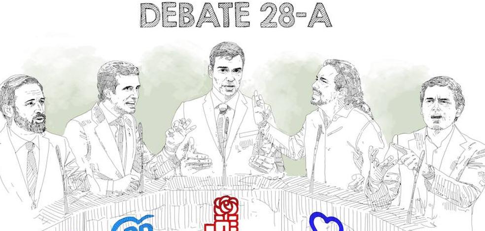 Un solo debate para la campaña más incierta