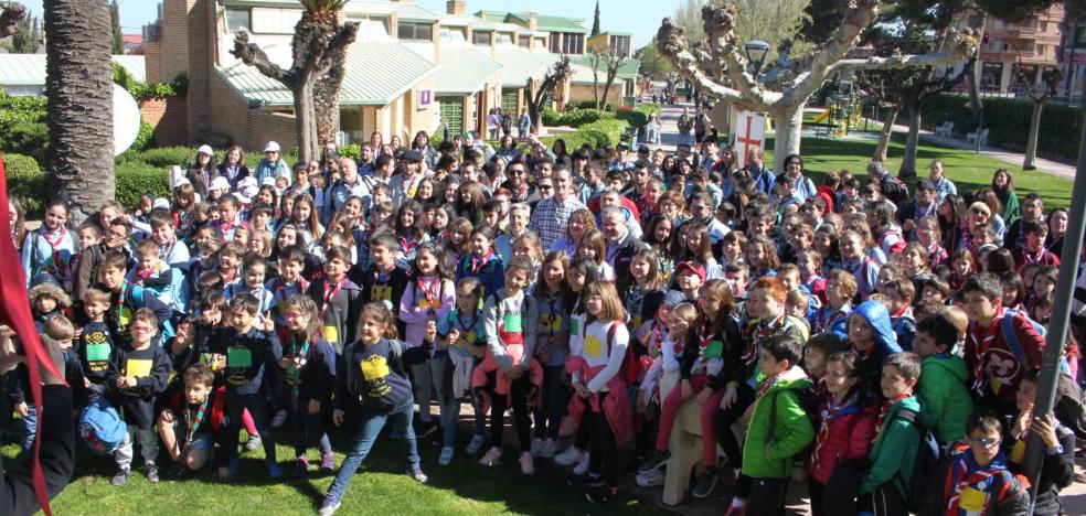 Cerca de 300 scouts celebran unidos San Jorge en Alfaro