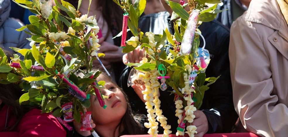 Los logroñeses, fieles a la Borriquilla