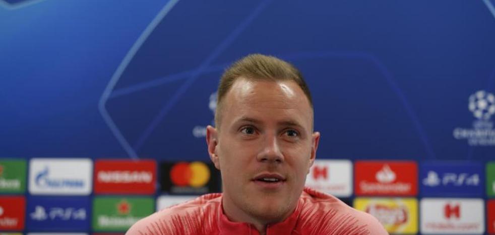 Ter Stegen: «Lo de Roma fue duro, pero ya estamos un año más aquí»