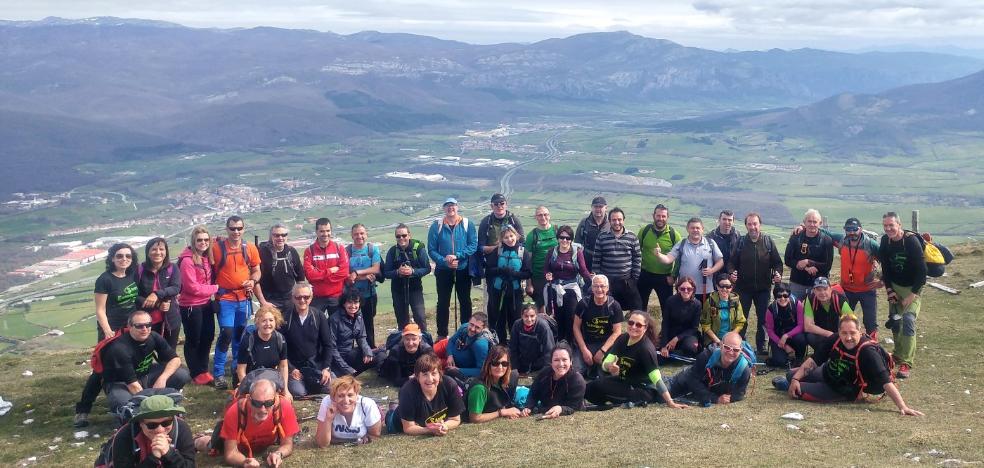 El Club Sampol recorrió la Sierra de Urbasa