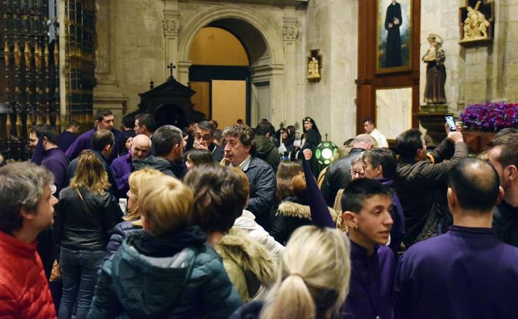 Suspendida la procesión del Calvario de Logroño