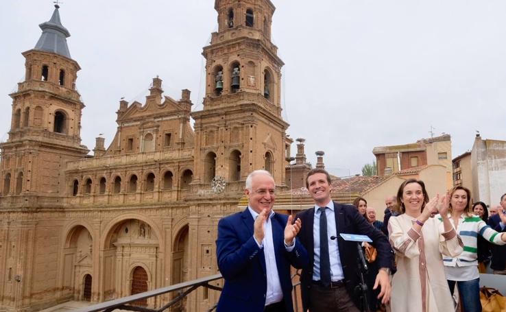 Pablo Casado, en Alfaro