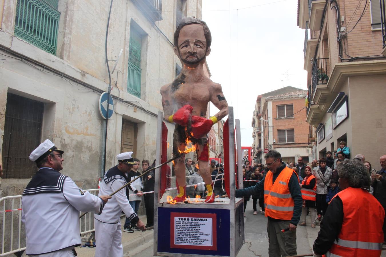 Quema de los Judas en Alfaro