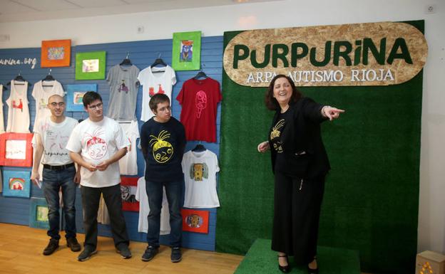 El proyecto Purpurina, pasaporte laboral para jóvenes autistas
