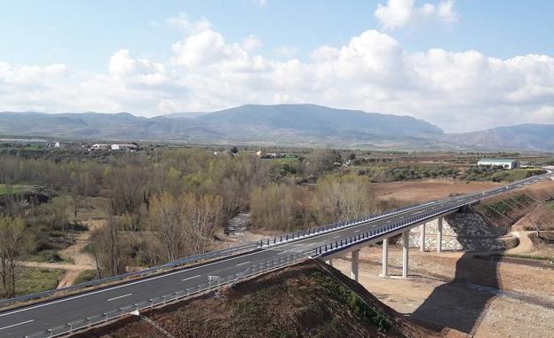 La variante de Murillo se abre mañana al tráfico a las 9 horas