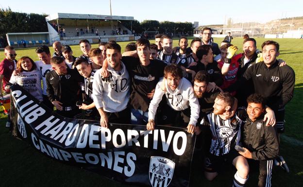 El Haro, campeón de la Tercera riojana tras golear al Alberite