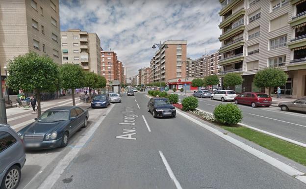 Herido un motorista al cochar contra un coche en Jorge Vigón