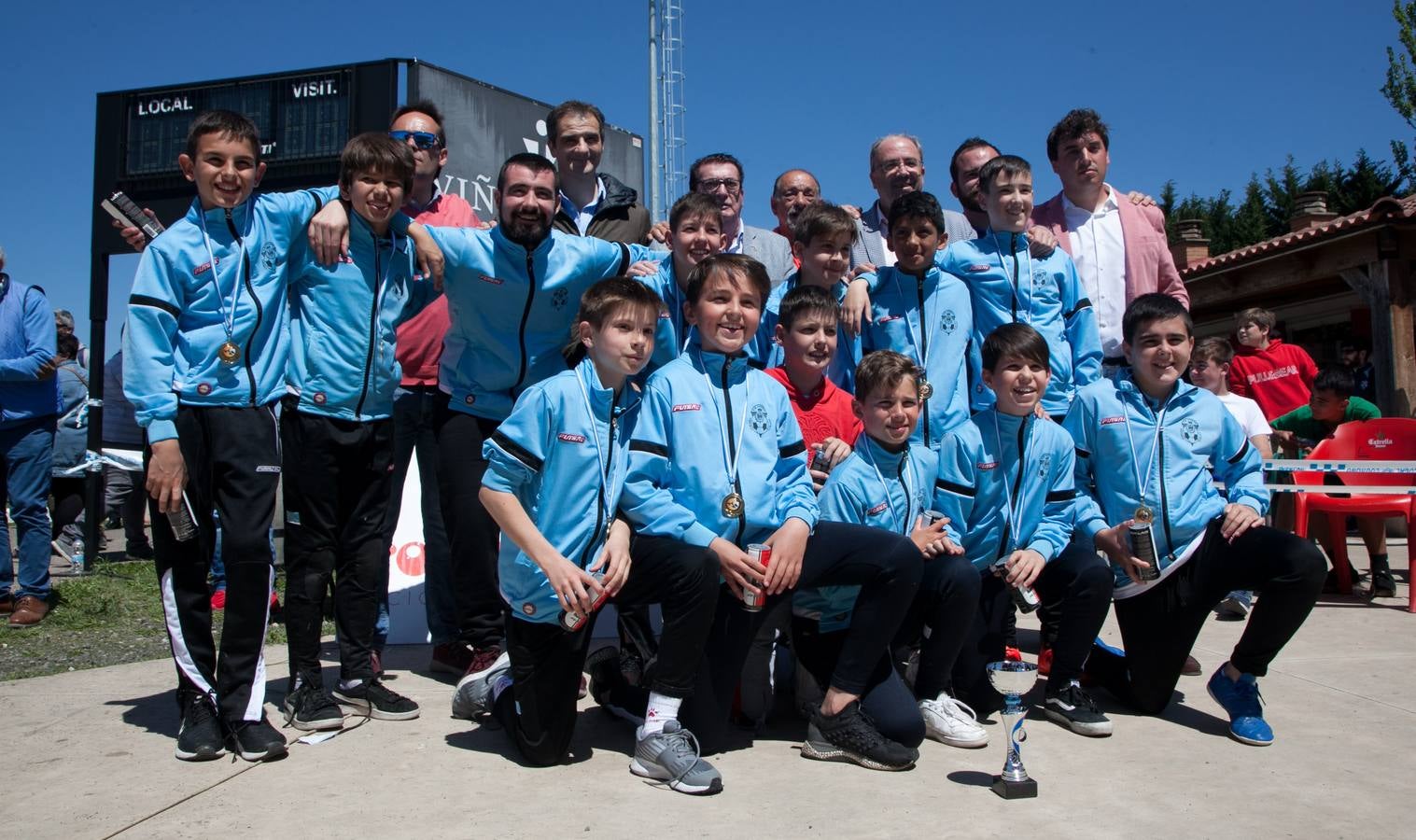 Finalizan los torneos cantera de fútbol