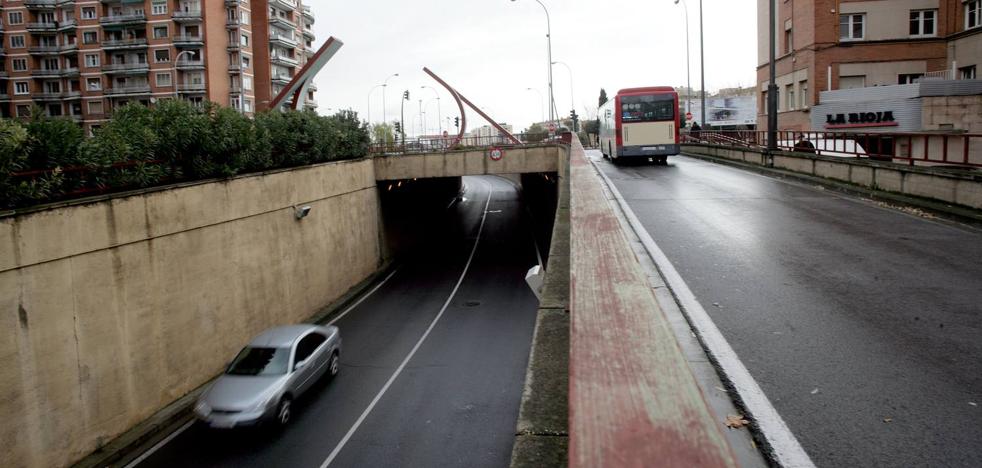 El lunes se corta el túnel de Duques de Nájera