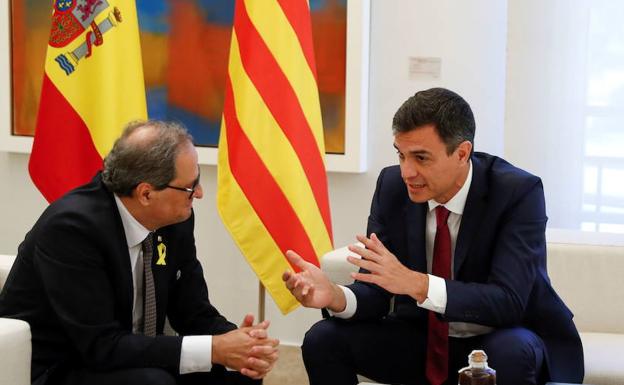 Pedro Sánchez apuesta por retomar el diálogo con la Generalitat una vez haya elecciones en Cataluña