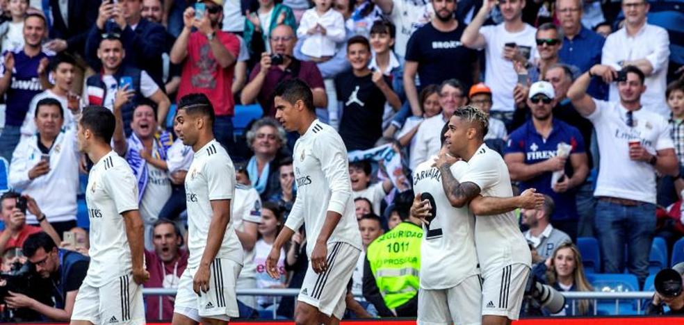 Mariano se viste de Benzema en un Madrid solvente