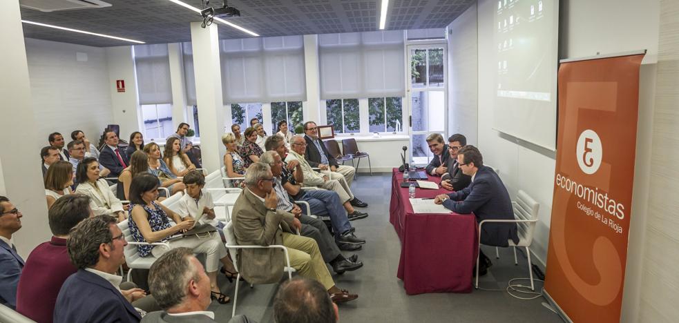 La economía riojana, este miércoles a debate en el Colegio de Economistas