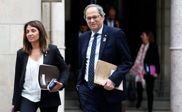 Torra está inquieto por los pasos iniciales de Sánchez