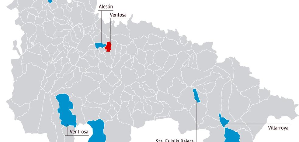 Nueve localidades riojanas, abonadas a un mismo partido