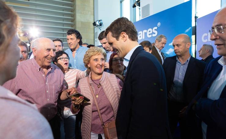 Pablo Casado, en Logroño