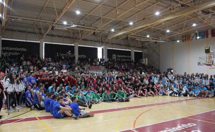 Día del Baloncesto en el polideportivo de Lobete