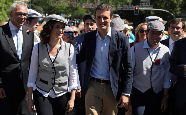 El PP sitúa a Madrid como prueba de fuego para la fortaleza de Casado