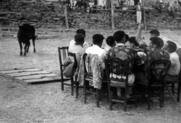 La Retina: encierro en Grávalos en los años 50