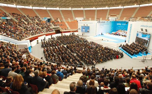 Más de 700 alumnos de 16 países asisten a la Graduación de la UNIR en Logroño