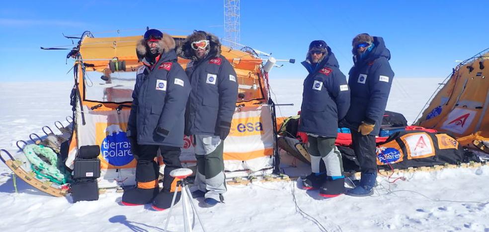 El trineo de viento logra sus objetivos científicos en la Antártida