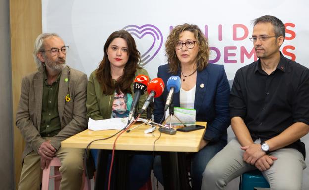 Unidas Podemos propone un área de gobierno de mujer, feminismo y LGTBi