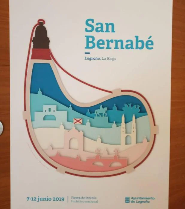 Así es el nuevo cartel de San Bernabé La Rioja