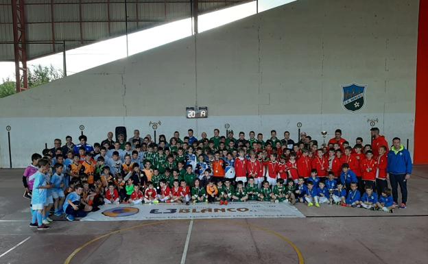 Fútbol de futuro en los torneos del Berceo y del EDF