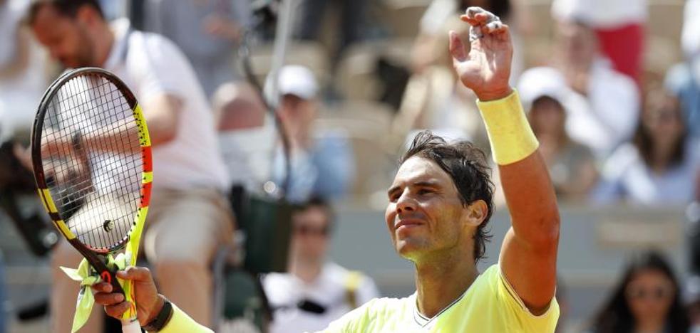 Nadal empieza en 'modo Roland Garros'