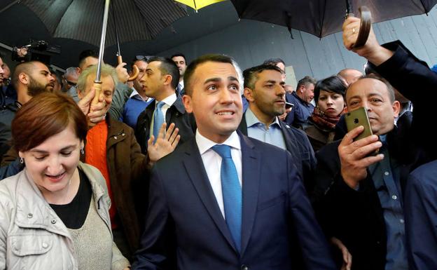 Di Maio pone su cargo a disposición de los militantes del M5E tras la debacle en las europeas