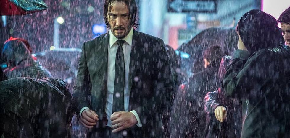 'John Wick 3': Keanu Reeves acaba hasta con el apuntador