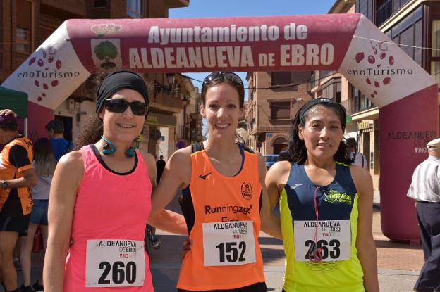 Setenta corredores en el viñedo
