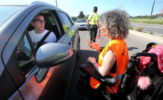 Palabras para concienciarse en la carretera