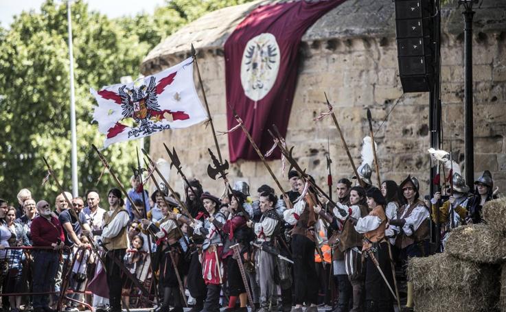 Recreación del asedio francés