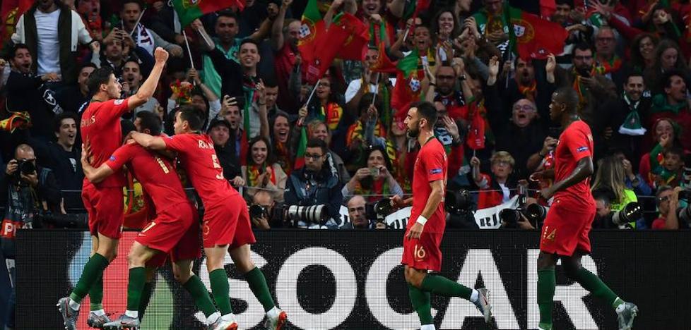 Portugal tira de oficio para conquistar la Liga de Naciones