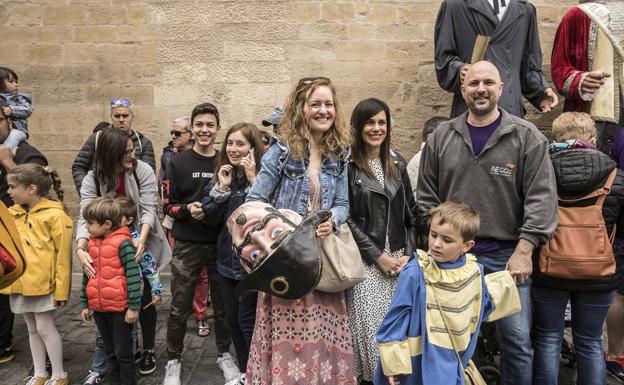Al fin libre del francés, Logroño huele a paz y a pez