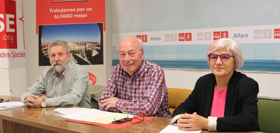 El PSOE reitera su invitación al PP para entrar en la junta de Gobierno de Alfaro