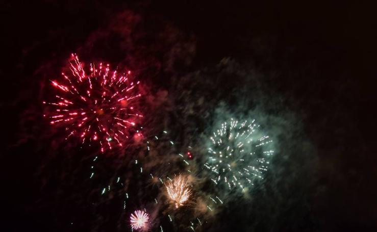 Fuegos artificiales en San Bernabé