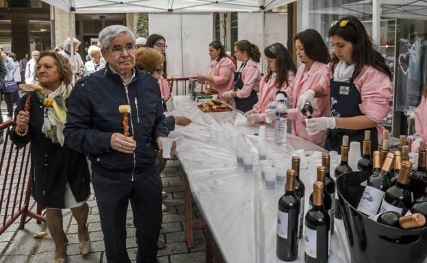 Los sabores del día grande en la calle