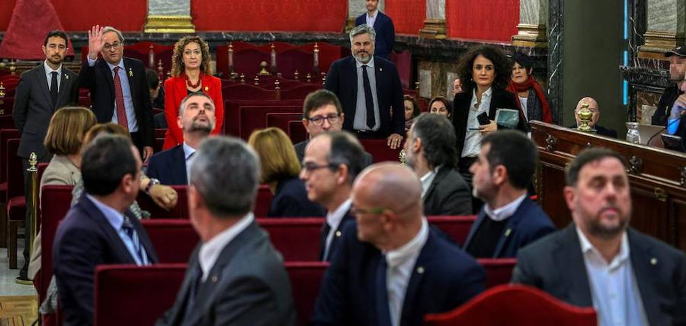 Los líderes del 'procés' presionan al tribunal con un alegato final de marcado acento político