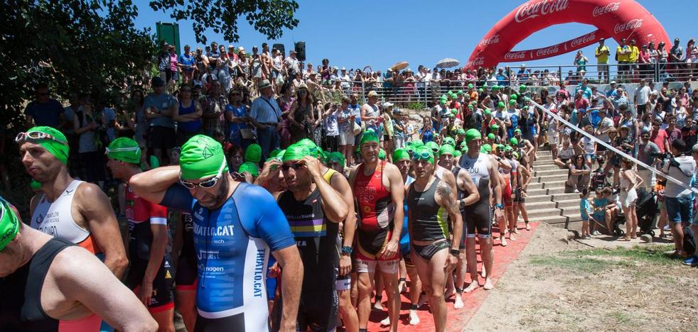 El Triatlón La Rioja reúne hoy a más de 600 deportistas