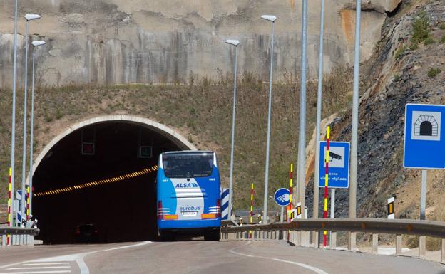 El túnel de Piqueras, cerrado al tráfico por obras del 17 al 20 de junio