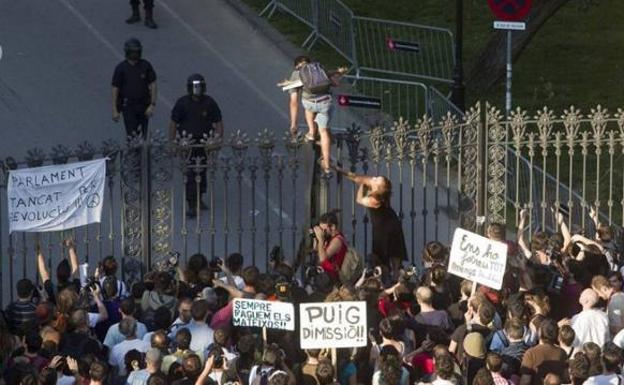 La 'doctrina Marchena' prima el orden constitucional por encima de la protesta