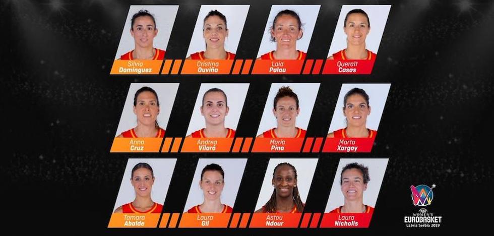 España ya tiene a sus doce jugadoras para el Eurobasket