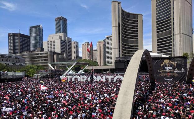 La fiesta de los Raptors en Toronto, empañada por disparos y estampidas