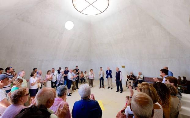 El PSOE acusa a Neftalí Isasi de convertir la inauguración de la ermita de la Esclavitud en «partidista y lamentable»