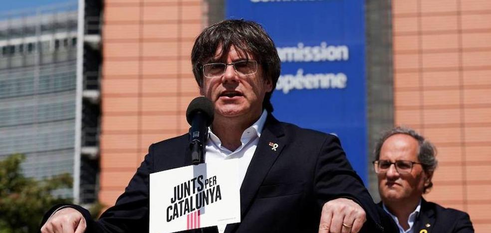 La Junta Electoral deja vacantes los escaños de Puigdemont, Comín y Junqueras en Bruselas