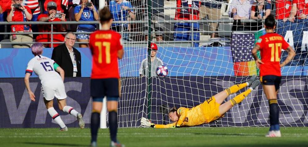 Dos penaltis acaban con el sueño de España